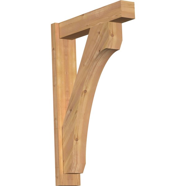 Ekena Millwork Legacy Block Smooth Outlooker, Western Red Cedar, 5 1/2"W x 24"D x 36"H OUT06X24X36LEC05SWR - main
